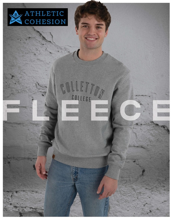 Person in sweatshirt and jeans